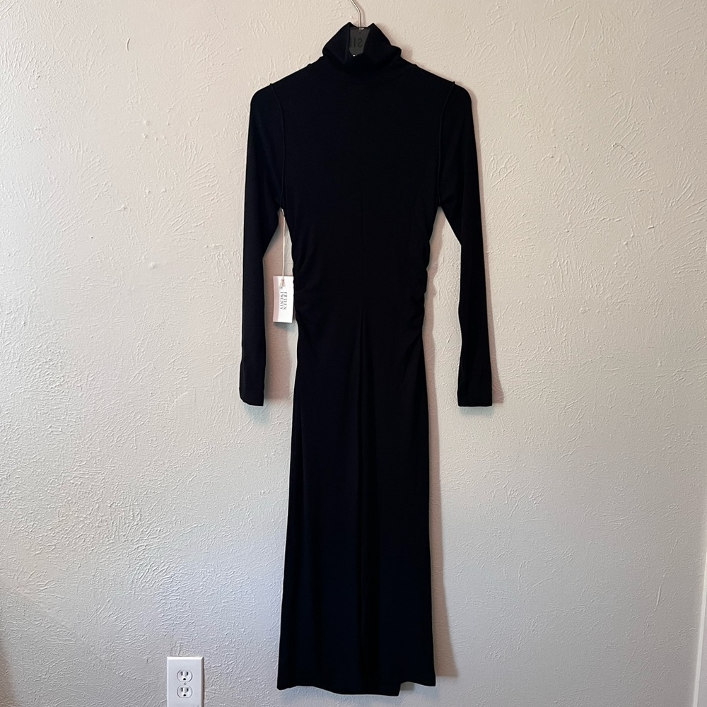 NWT Fifteen Twenty BEATRICE SIDE-SHIRRED MAXI DRESS Size S